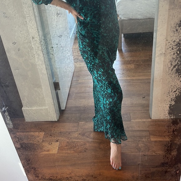 WINTERKATE Silk Maxi Dress ‘S’ - Picture 3 of 11